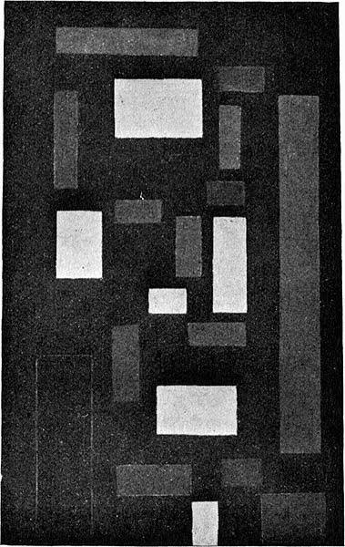 Theo van Doesburg Composition VI (on black fond). Norge oil painting art